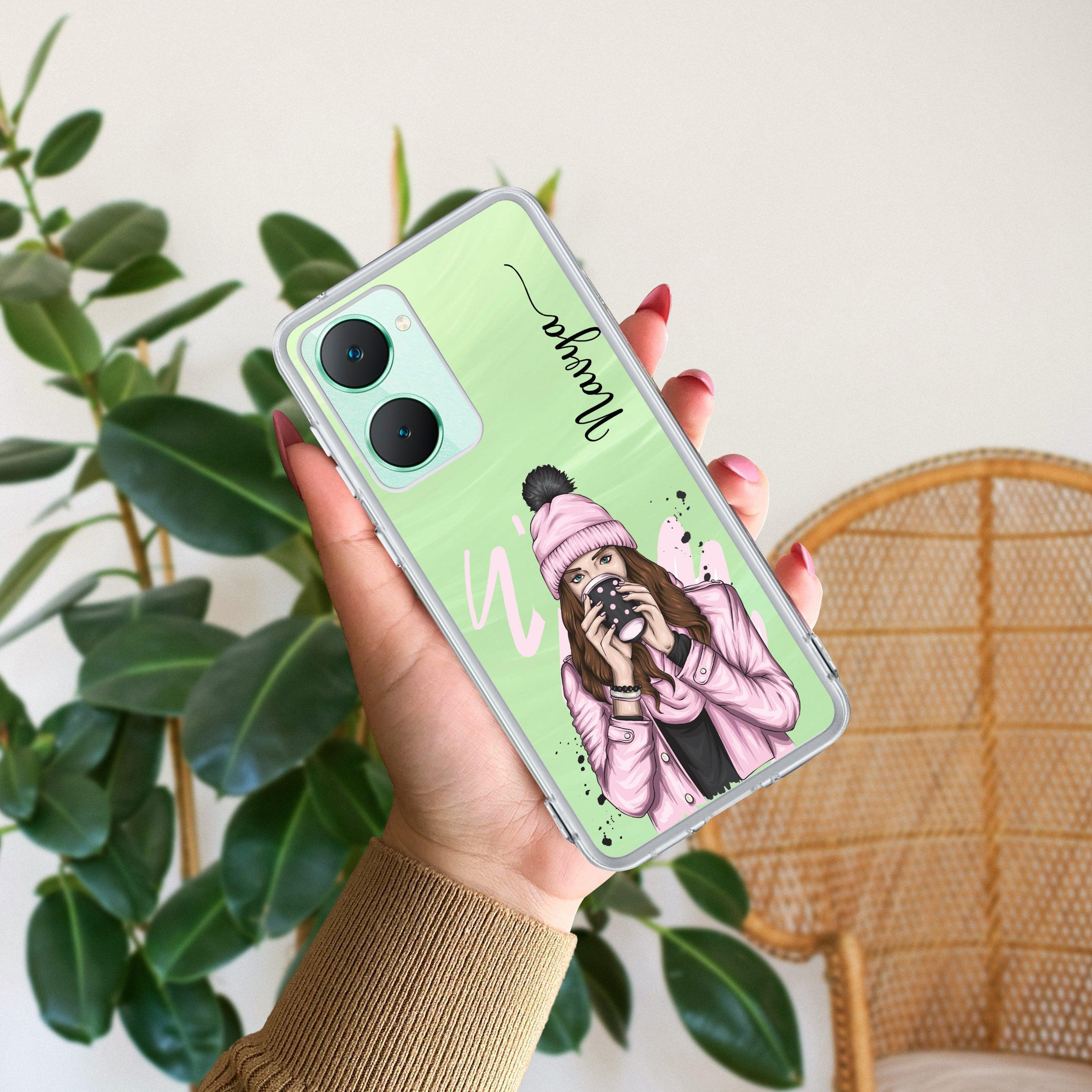 Coffee Time Customize Transparent Silicon Case For Vivo X90 Pro 5G