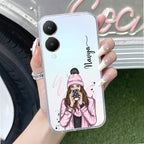 Coffee Time Customize Transparent Silicon Case For Vivo Y28 5G
