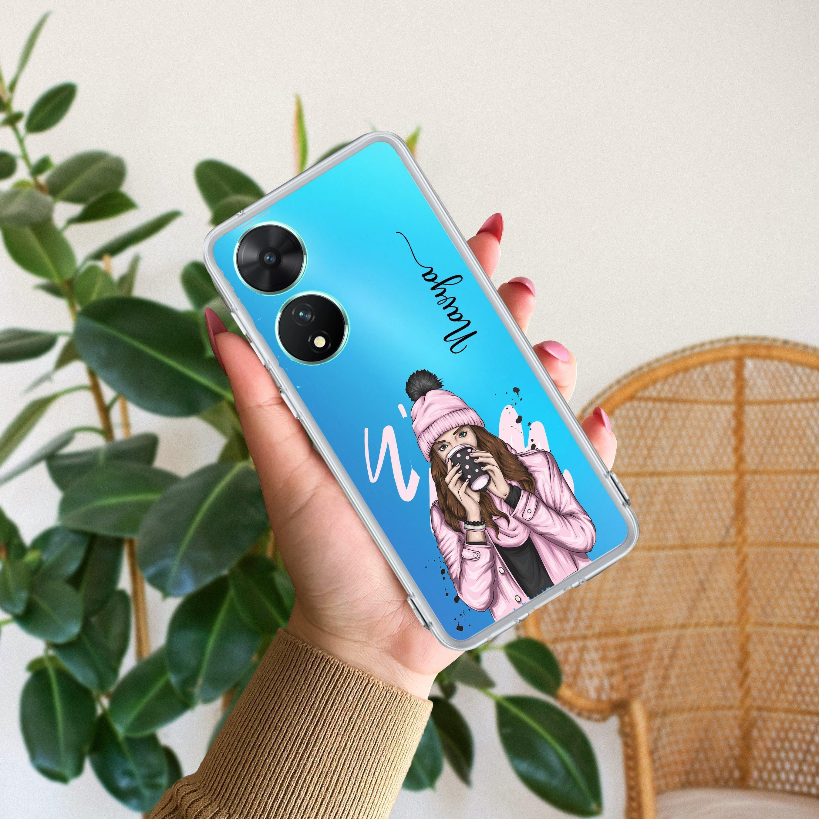 Coffee Time Customize Transparent Silicon Case For Vivo T3 5G