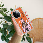 Coffee Time Customize Transparent Silicon Case For Vivo Y35