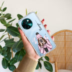 Coffee Time Customize Transparent Silicon Case For Vivo Y58 5G