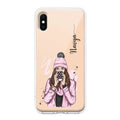 Coffee Time Customize Transparent Silicon Case For iPhone X/Xs