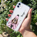 Coffee Time Customize Transparent Silicon Case For iPhone 11