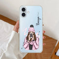 Coffee Time Customize Transparent Silicon Case For iPhone 17