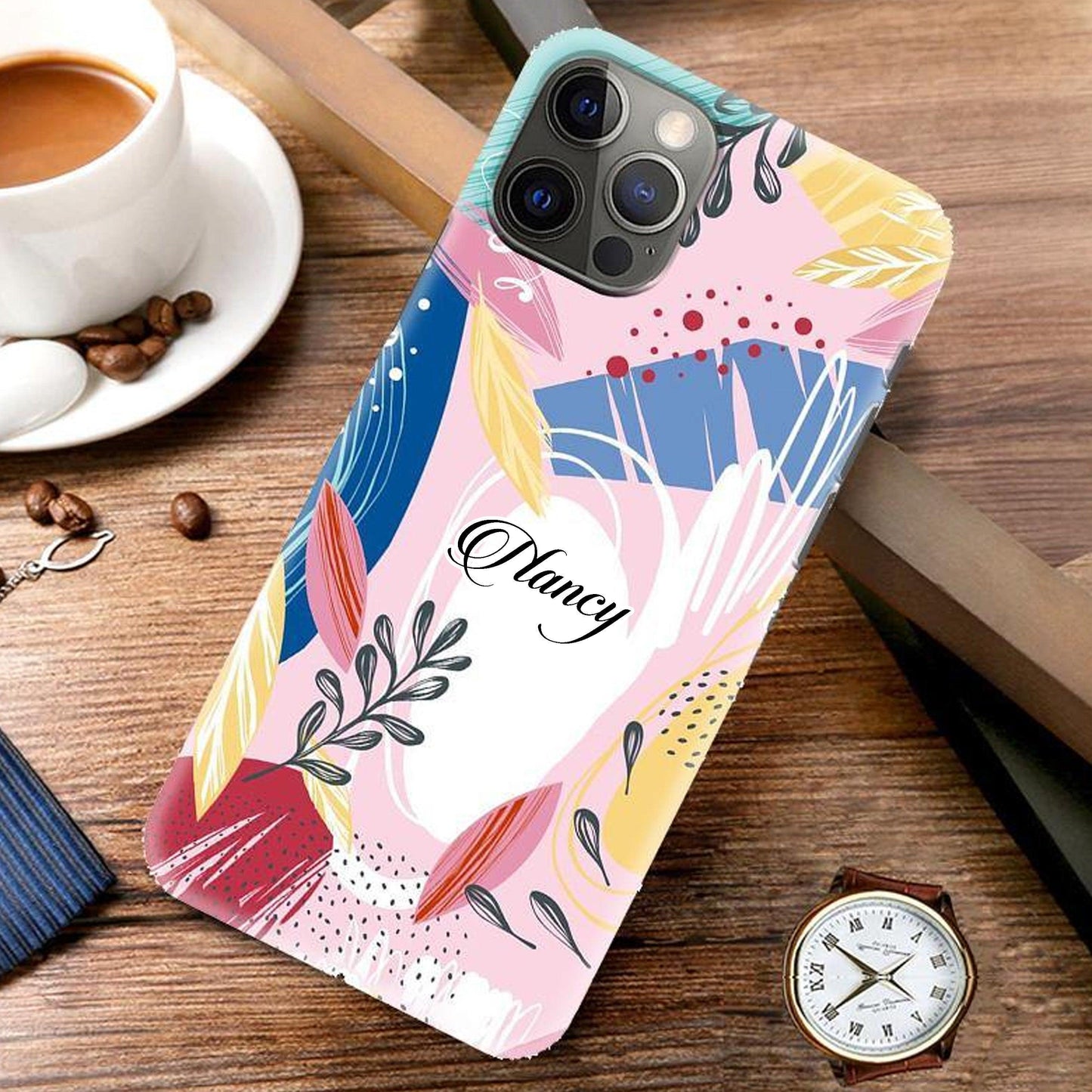 Colorful Floral Art Phone Cover Case ShopOnCliQ