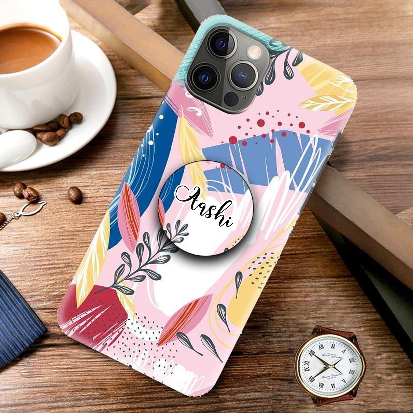 Colorful Floral Art Phone Cover Case ShopOnCliQ