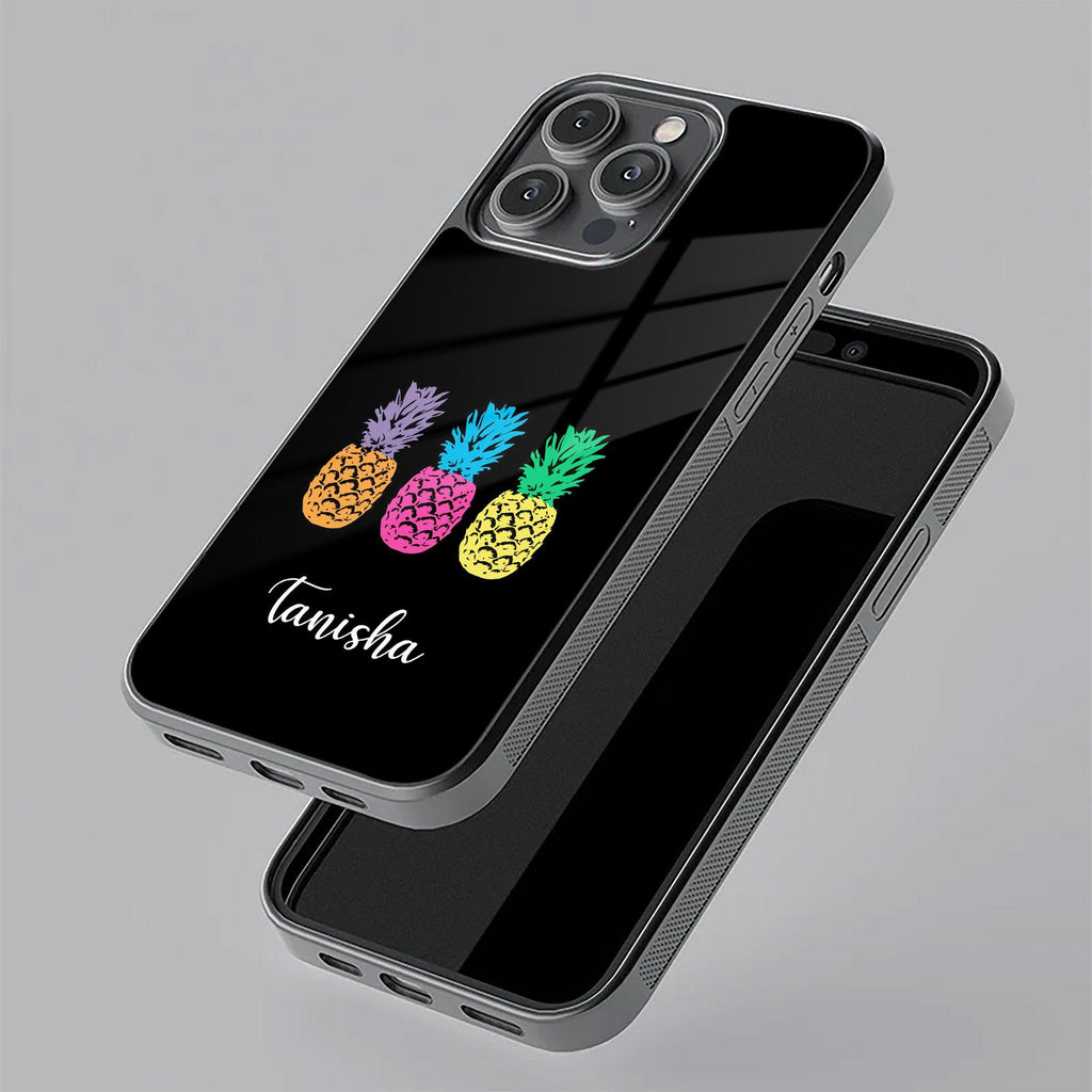 Colorful Pineapple Glass Case Cover For Realme/Narzo - ShopOnCliQ