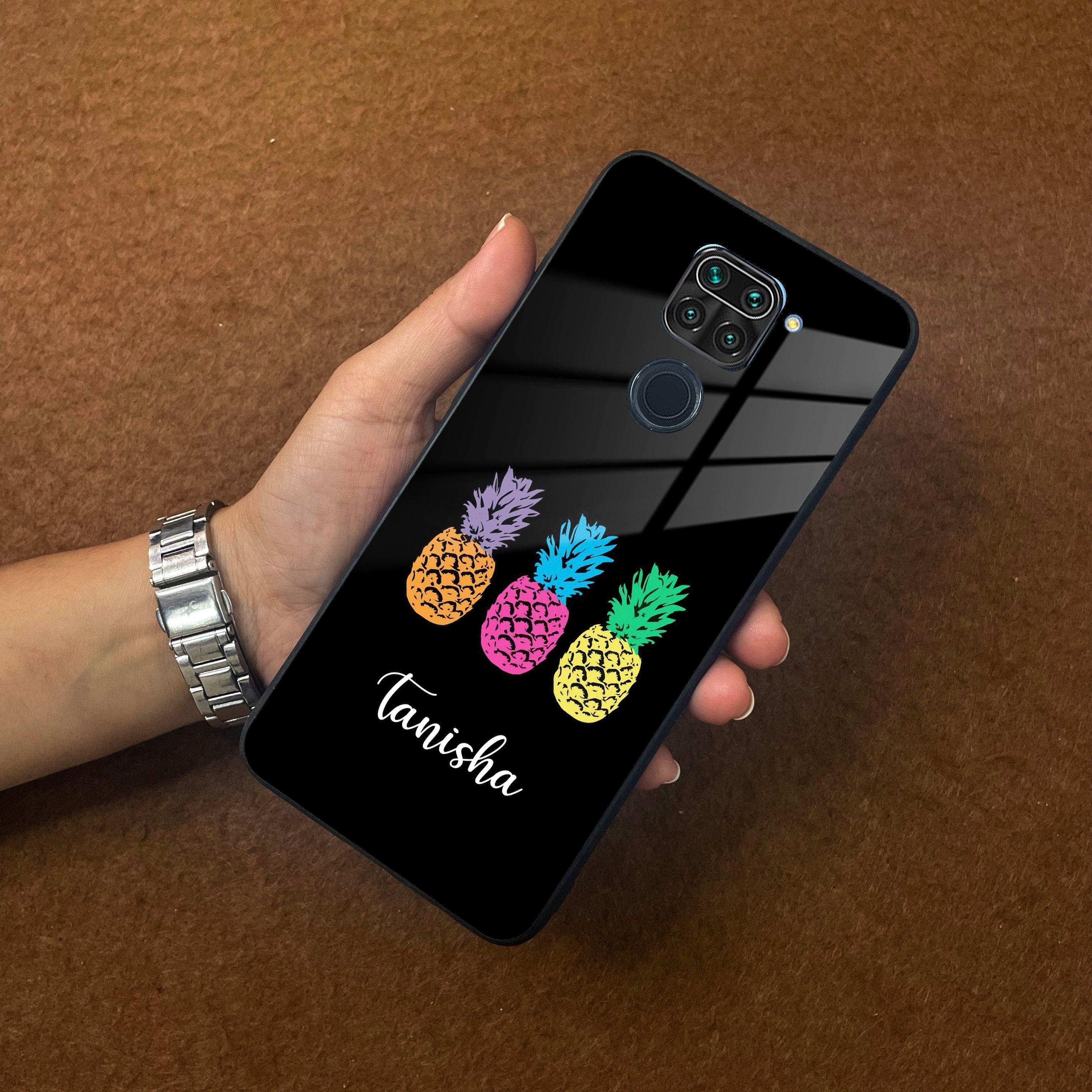 Colorful Pineapple Glass Case Cover For Redmi/Xiaomi - ShopOnCliQ