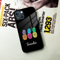 Colorful Pineapple Glass Case Cover For iPhone - ShopOnCliQ