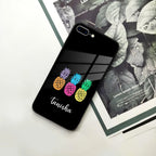 Colorful Pineapple Glass Case Cover For iPhone - ShopOnCliQ