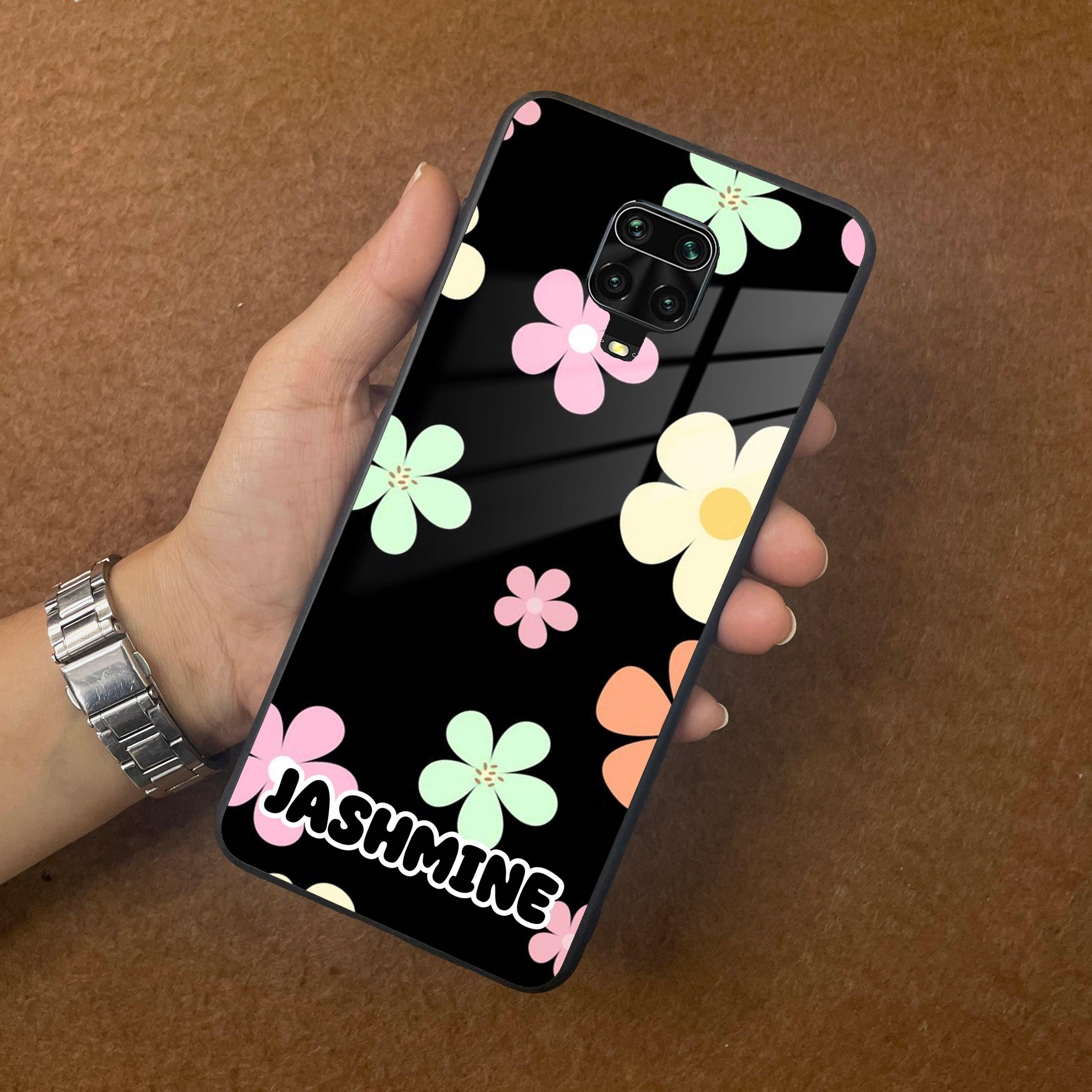 Colorfull Daisy Floral Glass Case Cover For Poco - ShopOnCliQ