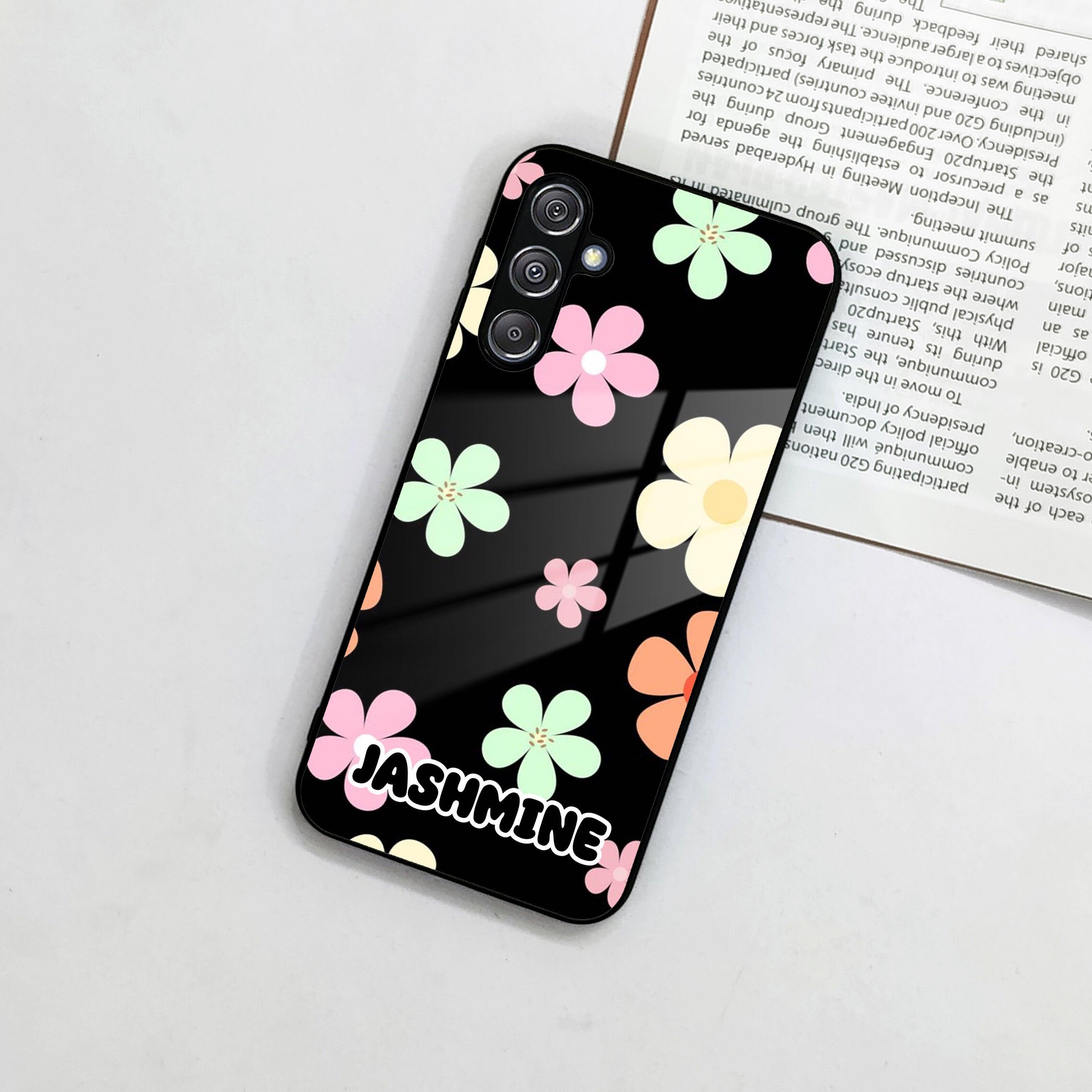 Colorfull Daisy Floral Glass Case Cover For Samsung - ShopOnCliQ