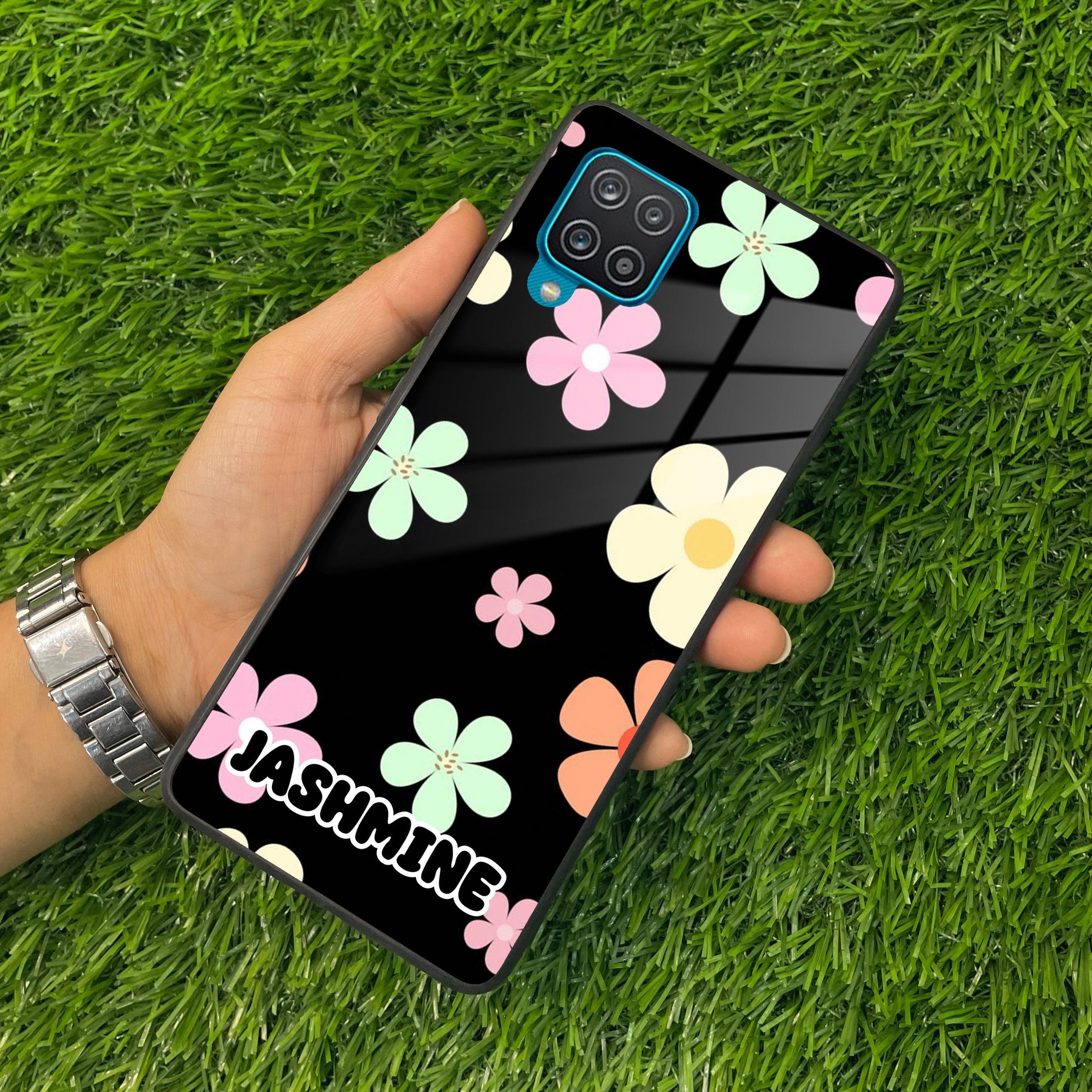 Colorfull Daisy Floral Glass Case Cover For Samsung - ShopOnCliQ