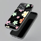 Colorfull Daisy Floral Glass Case Cover For Motorola - ShopOnCliQ