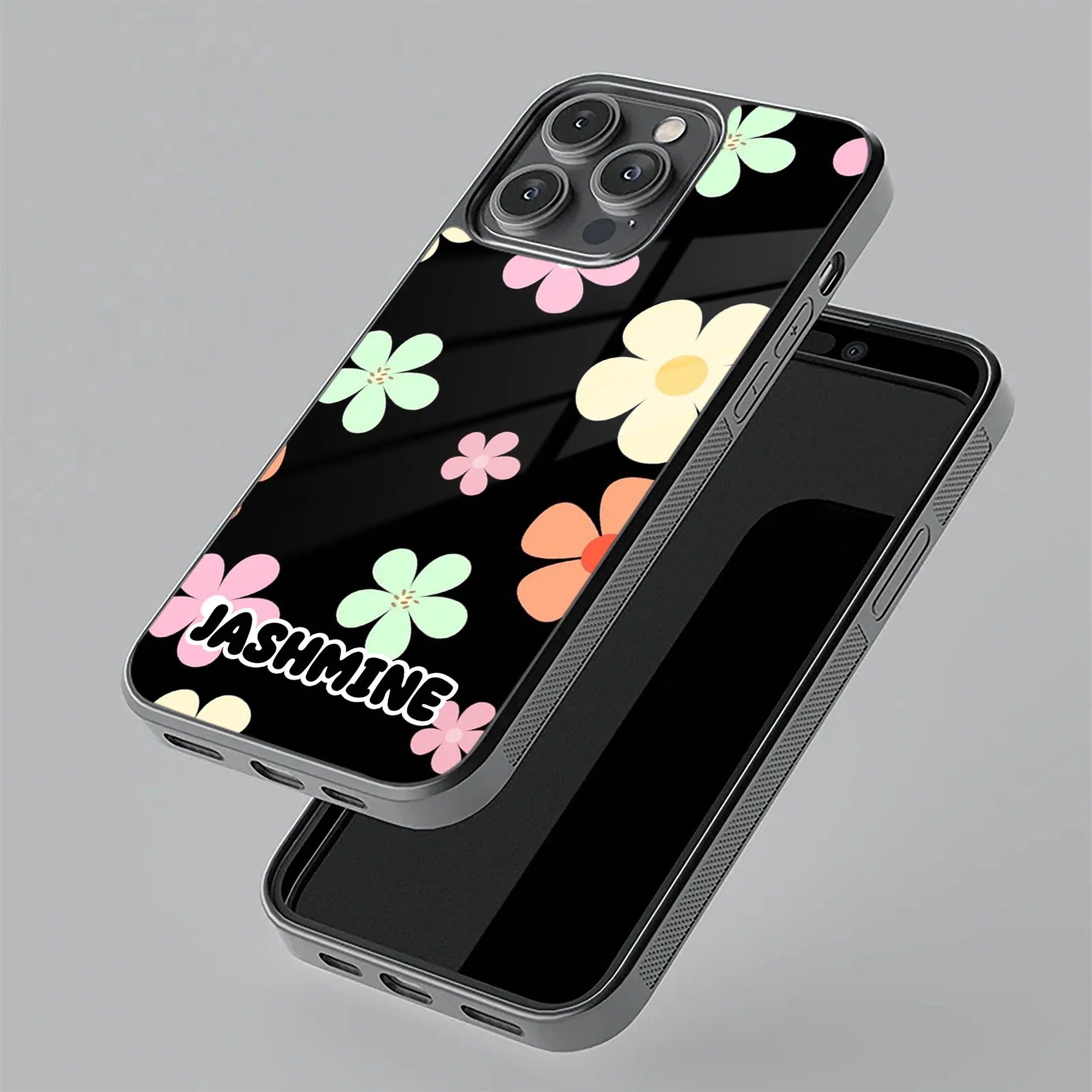 Colorfull Daisy Floral Glass Case Cover For OnePlus - ShopOnCliQ
