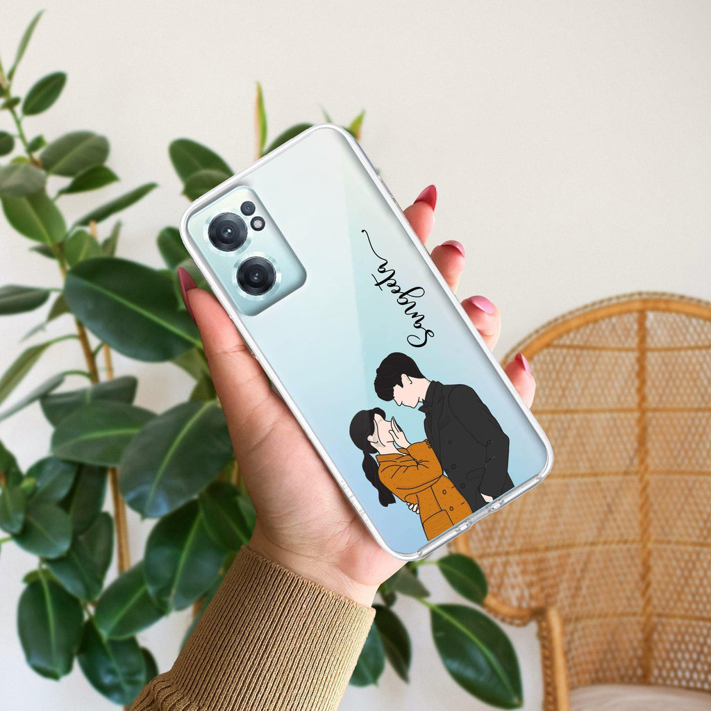 Couple Customize Transparent Silicon Case For OnePlus Nord 3 5G