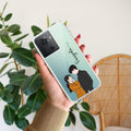 Couple Customize Transparent Silicon Case For OnePlus 10R 5G