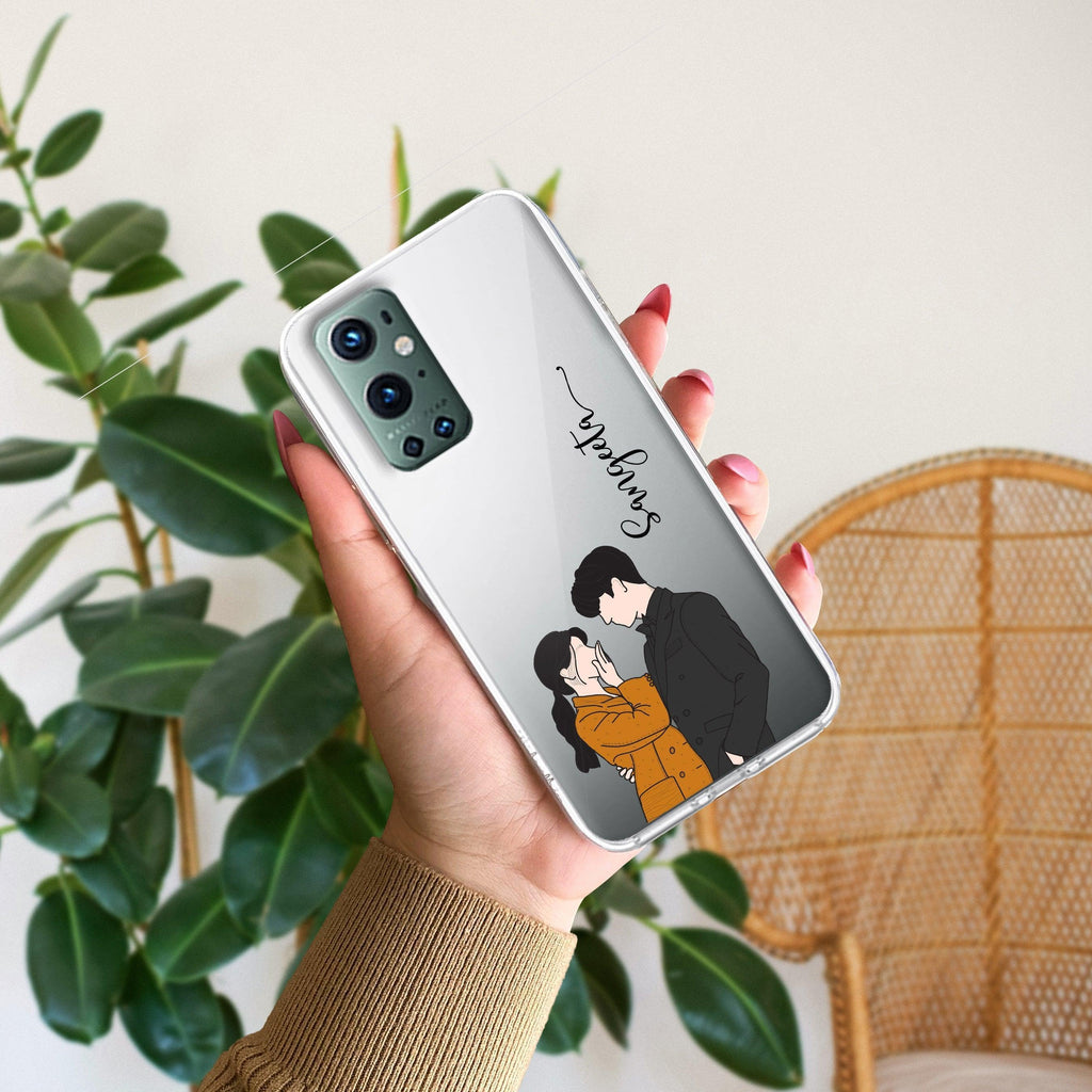 Couple Customize Transparent Silicon Case For OnePlus - ShopOnCliQ