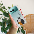 Couple Customize Transparent Silicon Case For OnePlus Nord 4 5G