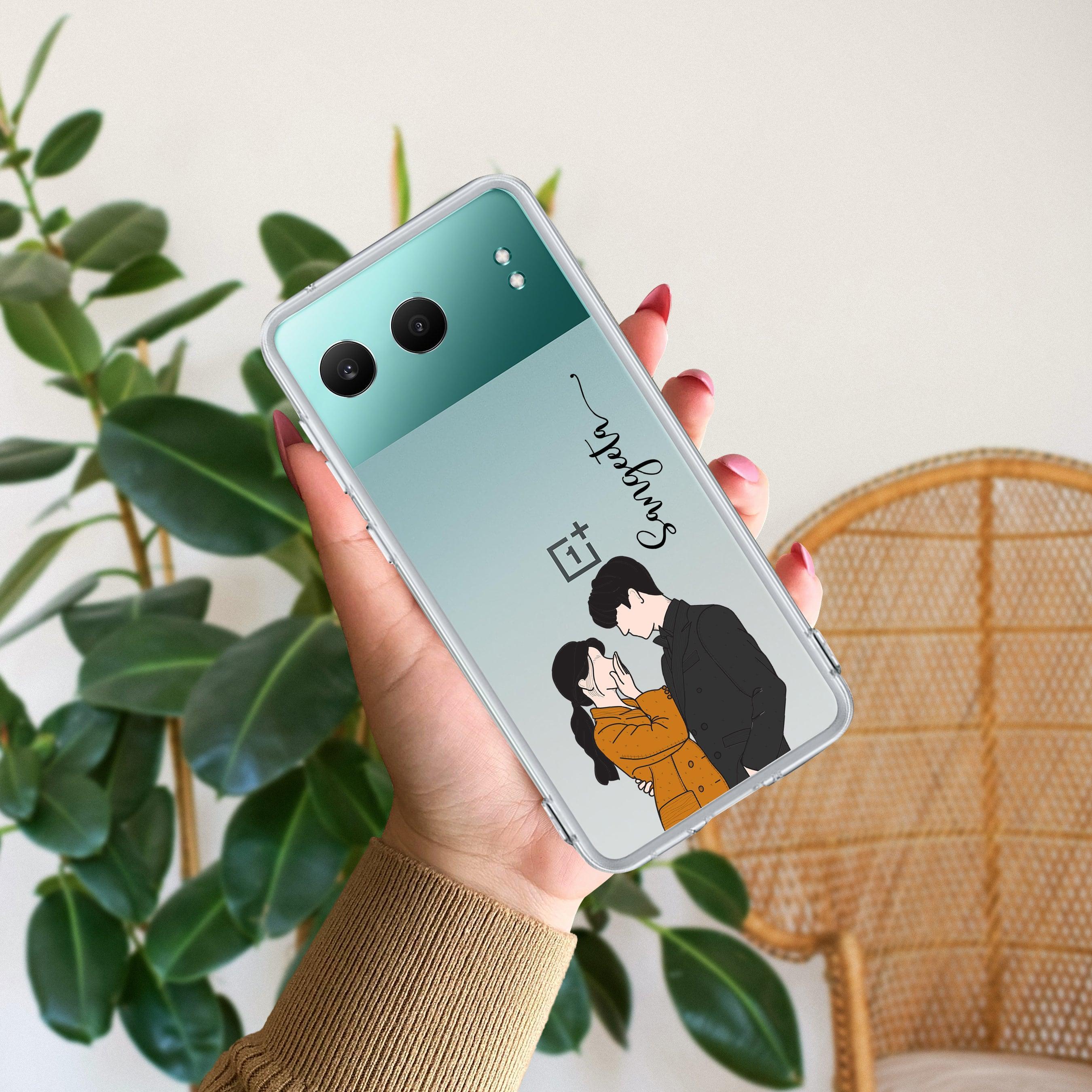 Couple Customize Transparent Silicon Case For OnePlus - ShopOnCliQ