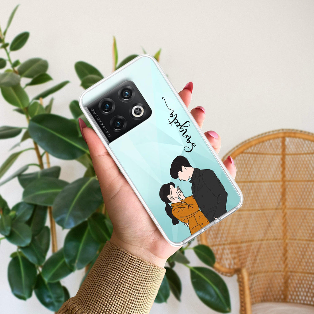 Couple Customize Anti Yellow Case For OnePlus 10 Pro 5G