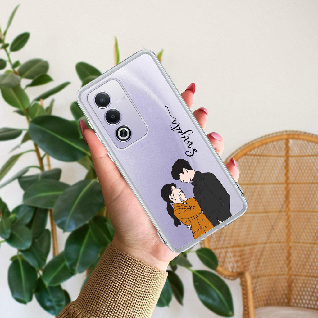 Couple Customize Anti Yellow Case For Oppo A3 Pro 5G