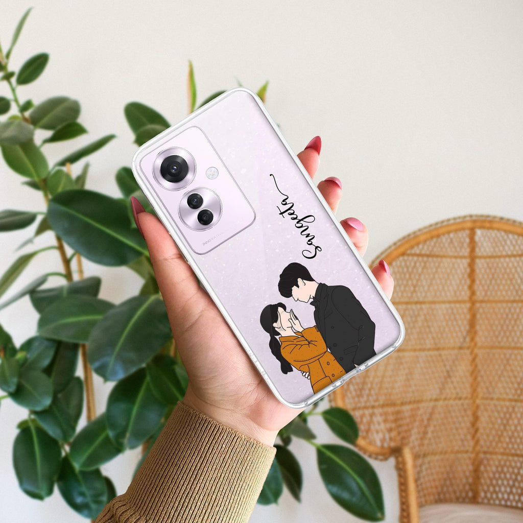 Couple Customize Anti Yellow Case For Oppo F25 Pro 5G