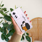 Couple Customize Anti Yellow Case For Oppo F25 Pro 5G