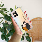 Couple Customize Anti Yellow Case For Oppo Reno 7 5G