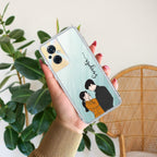 Couple Customize Anti Yellow Case For Oppo F21 Pro (5G)