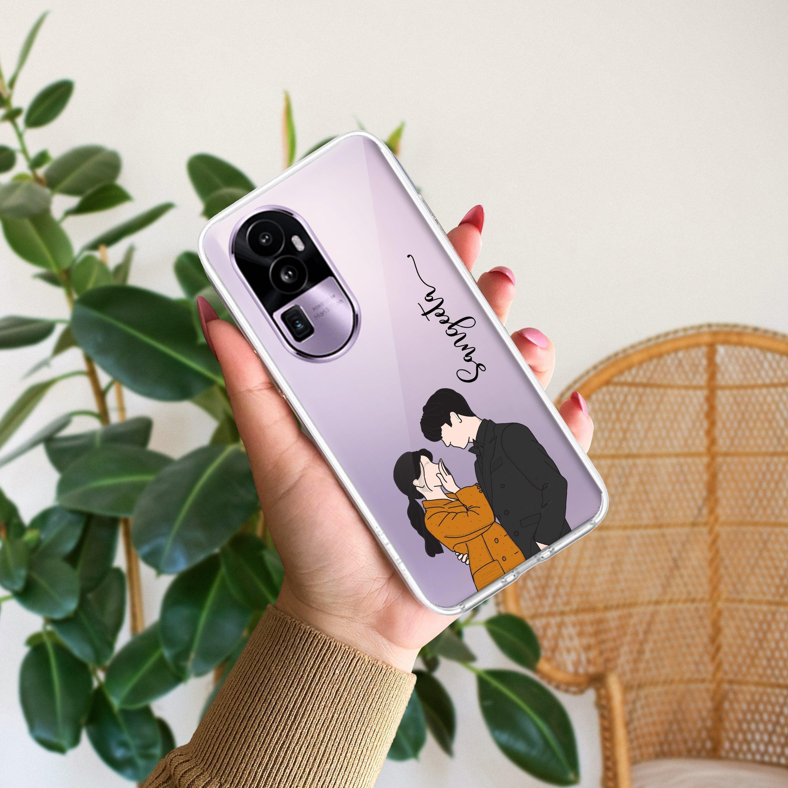 Couple Customize Transparent Silicon Case For Oppo - ShopOnCliQ