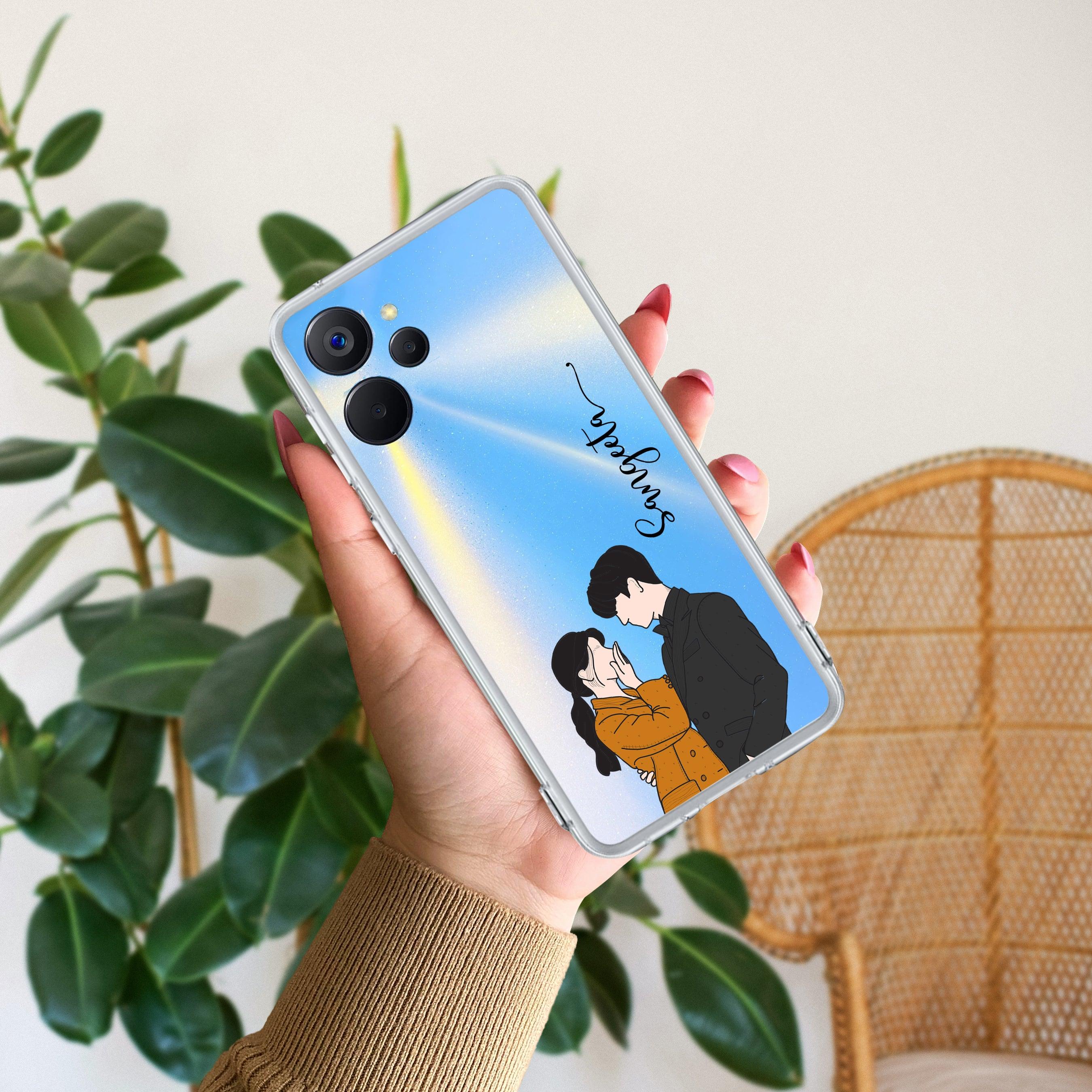 Couple Customize Transparent Silicon Case For Realme/Narzo - ShopOnCliQ