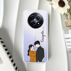 Couple Customize Transparent Silicon Case For Realme/Narzo - ShopOnCliQ