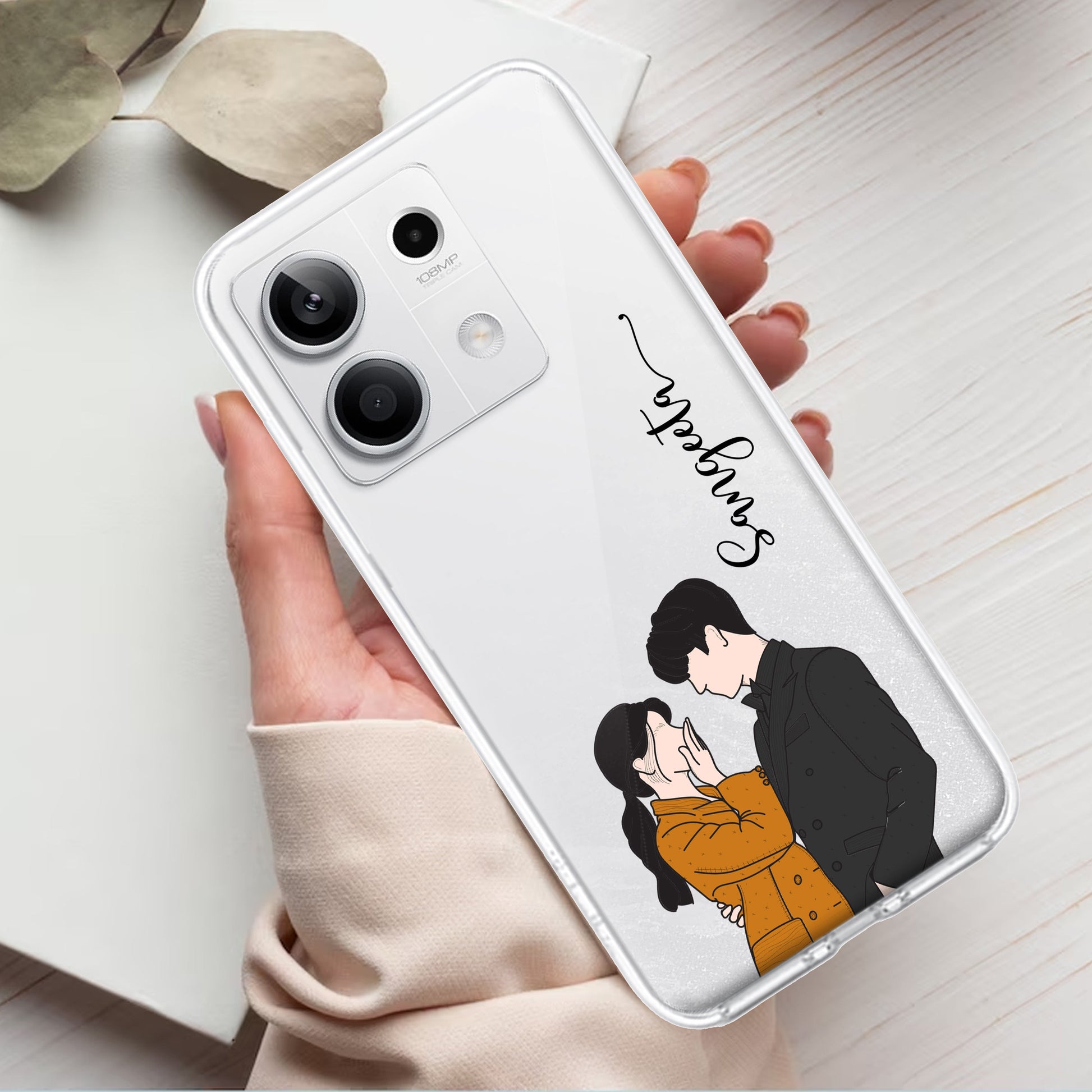 Couple Customize Transparent Silicon Case For Redmi/Xiaomi ShopOnCliQ