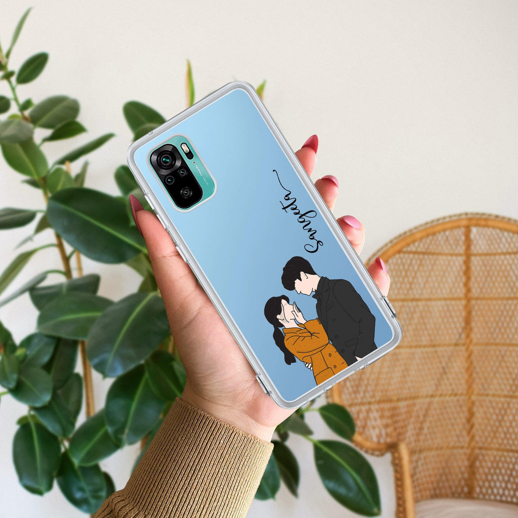 Couple Customize Transparent Silicon Case For Redmi Note 11T 5G