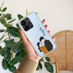 Couple Customize Transparent Silicon Case For Redmi 13C 4G