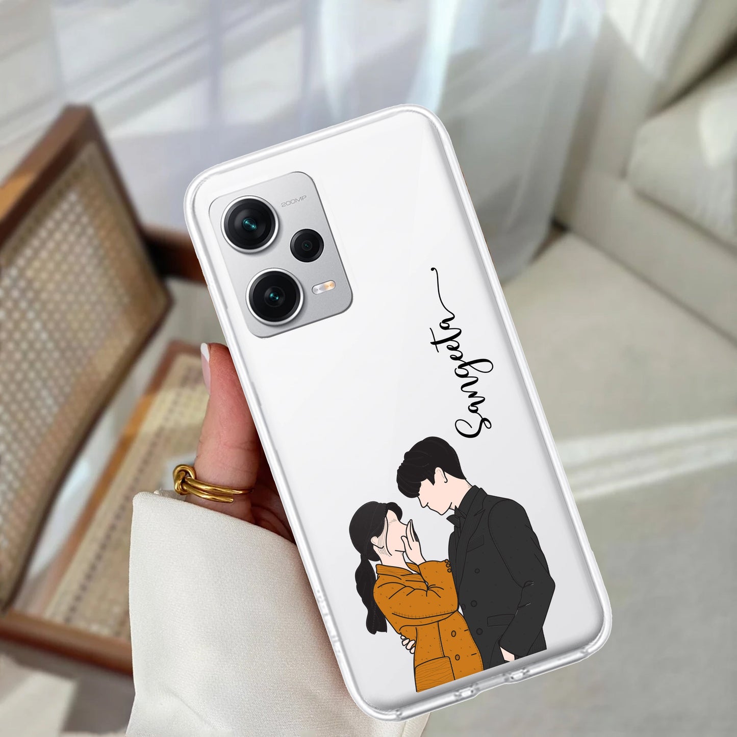 Couple Customize Transparent Silicon Case For Redmi/Xiaomi ShopOnCliQ