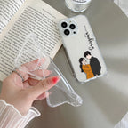 Couple Customize Transparent Silicon Case For Samsung Galaxy S23 FE 5G