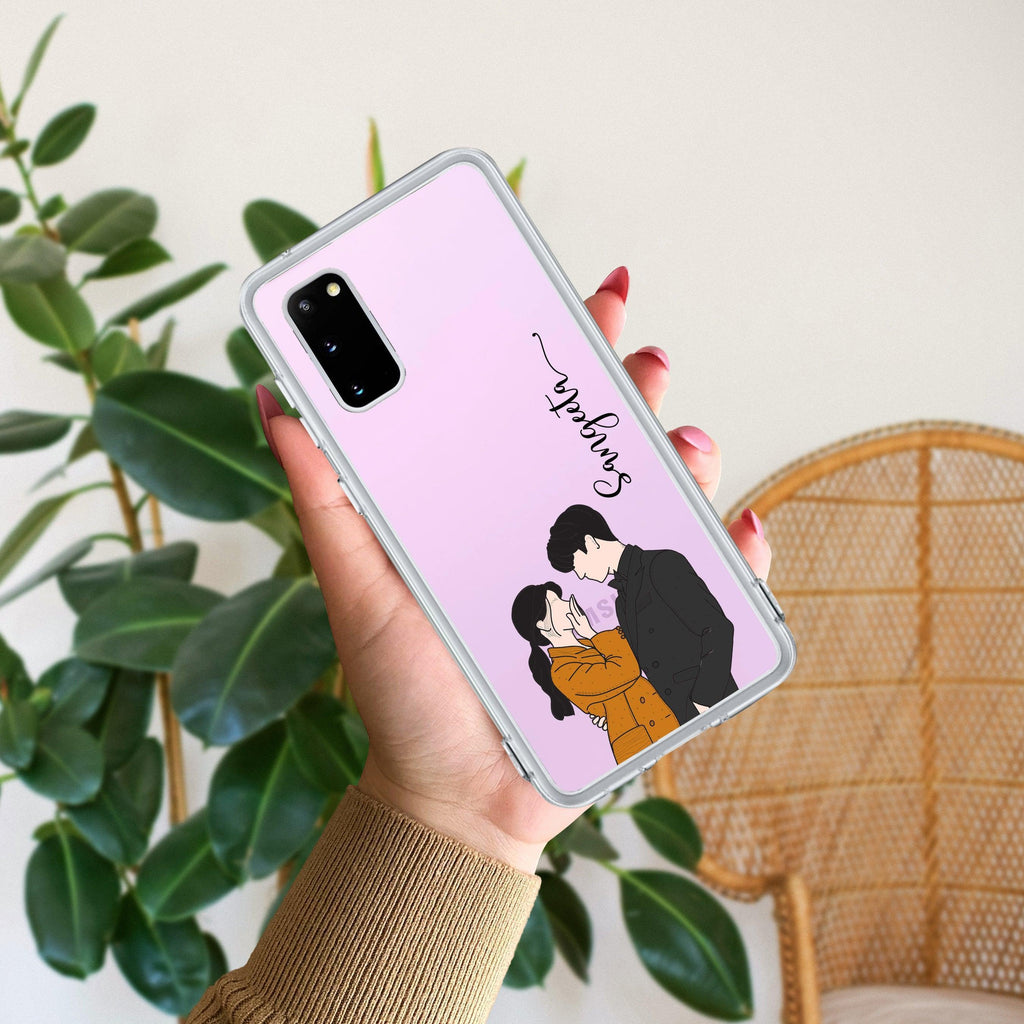 Couple Customize Transparent Silicon Case For Samsung Galaxy A23 5G