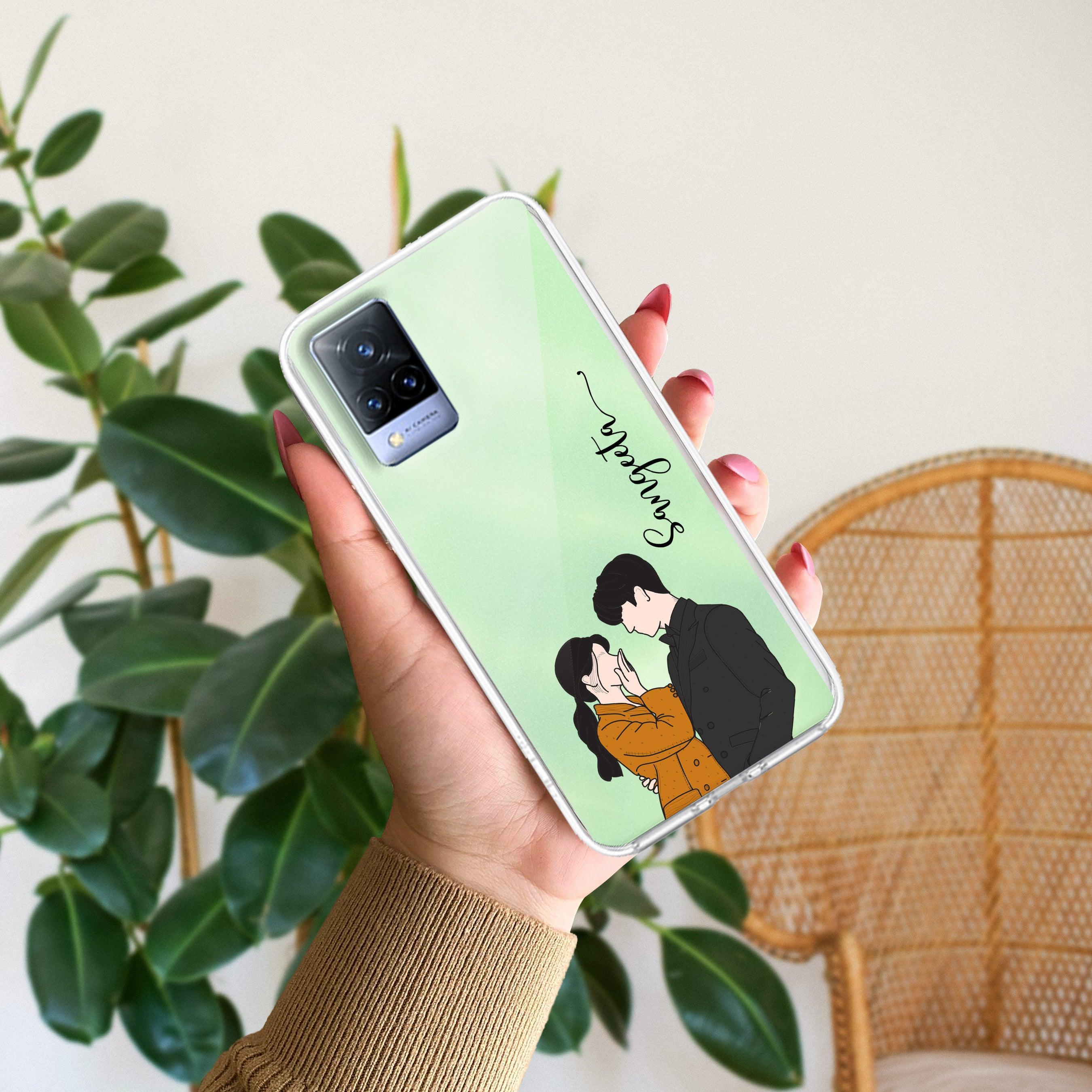 Couple Customize Transparent Silicon Case For Vivo - ShopOnCliQ