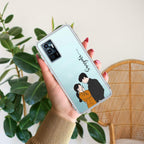 Couple Customize Transparent Silicon Case For Vivo V25