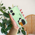 Couple Customize Transparent Silicon Case For Vivo Y27 4G
