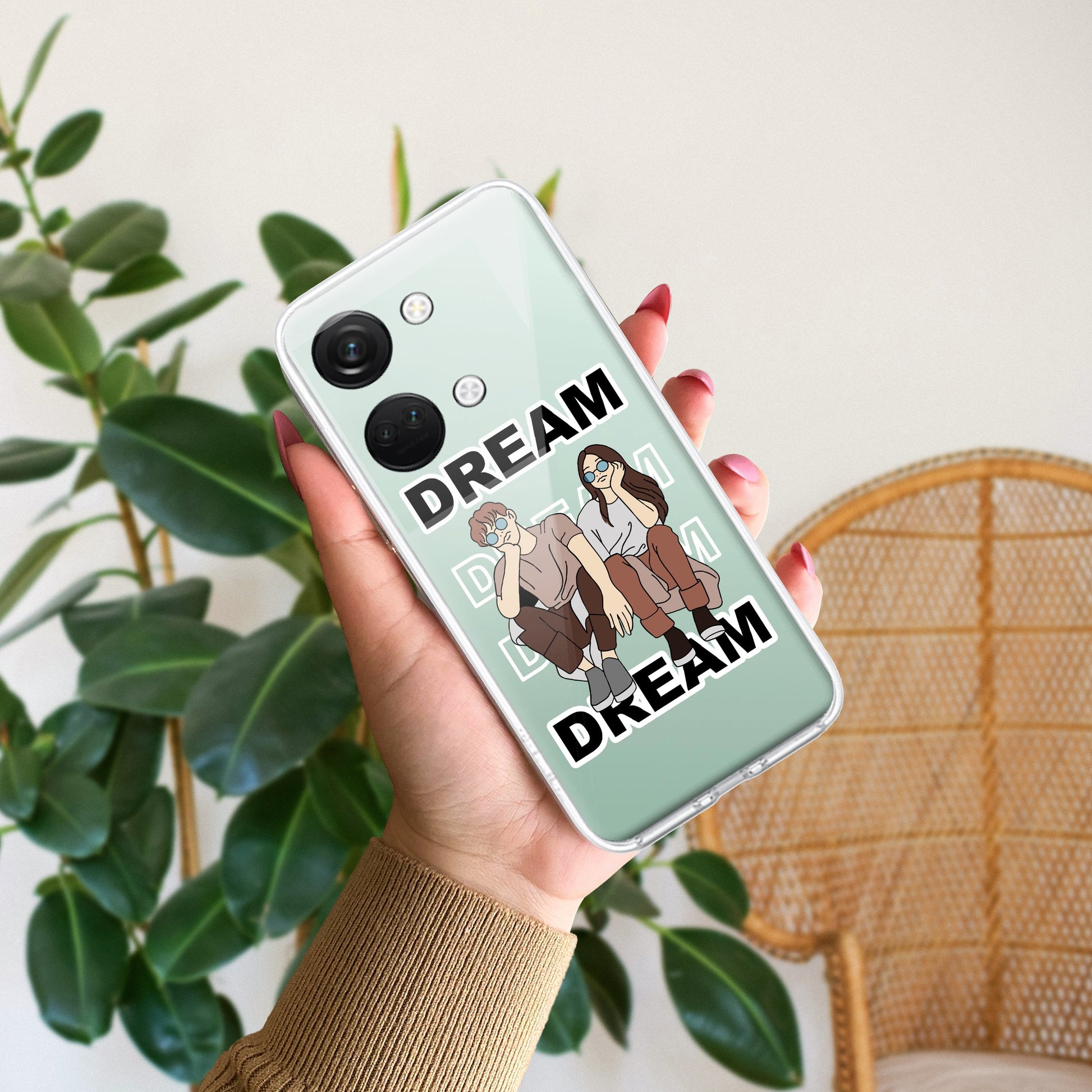 Couple Dream Customize Transparent Silicon Case For OnePlus ShopOnCliQ