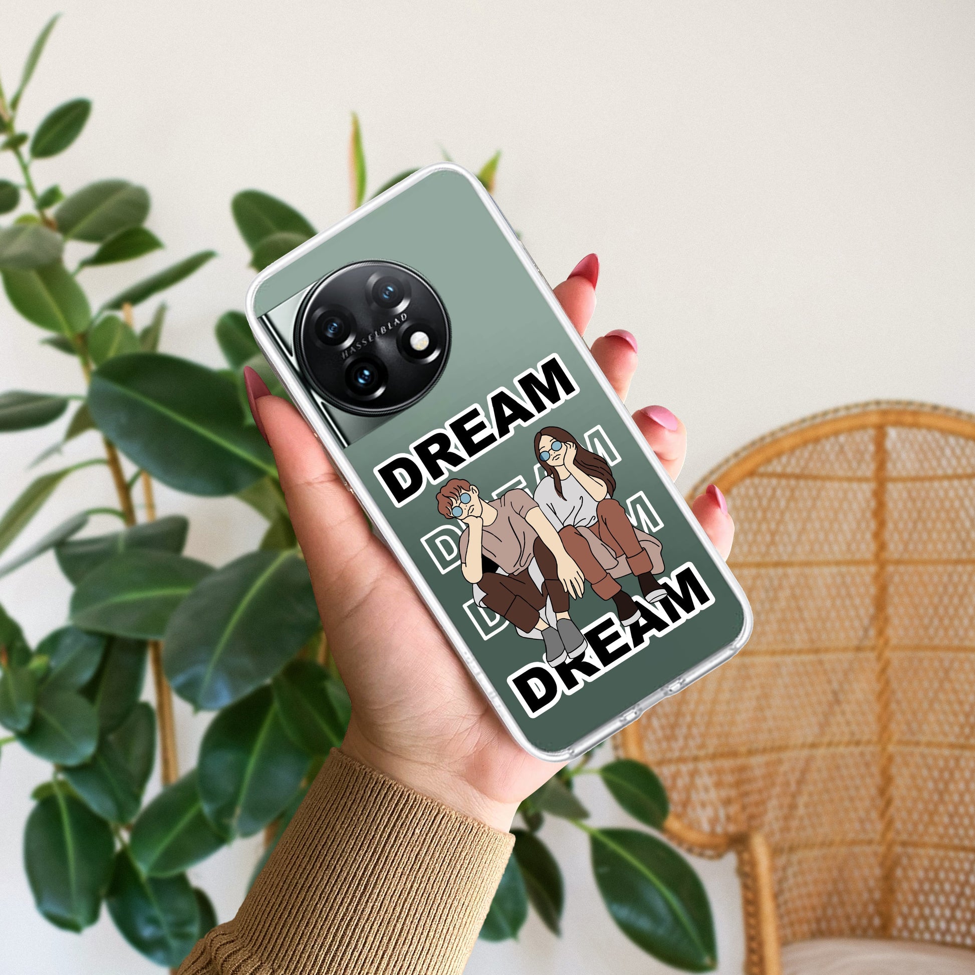 Couple Dream Customize Transparent Silicon Case For OnePlus ShopOnCliQ