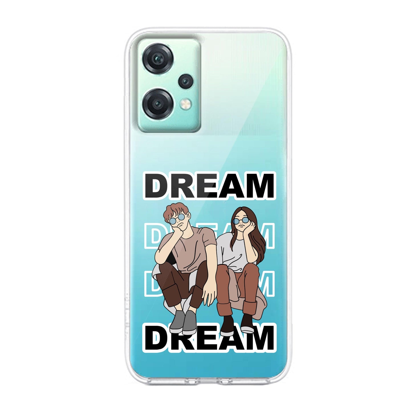 Couple Dream Transparent Silicon Case For OnePlus