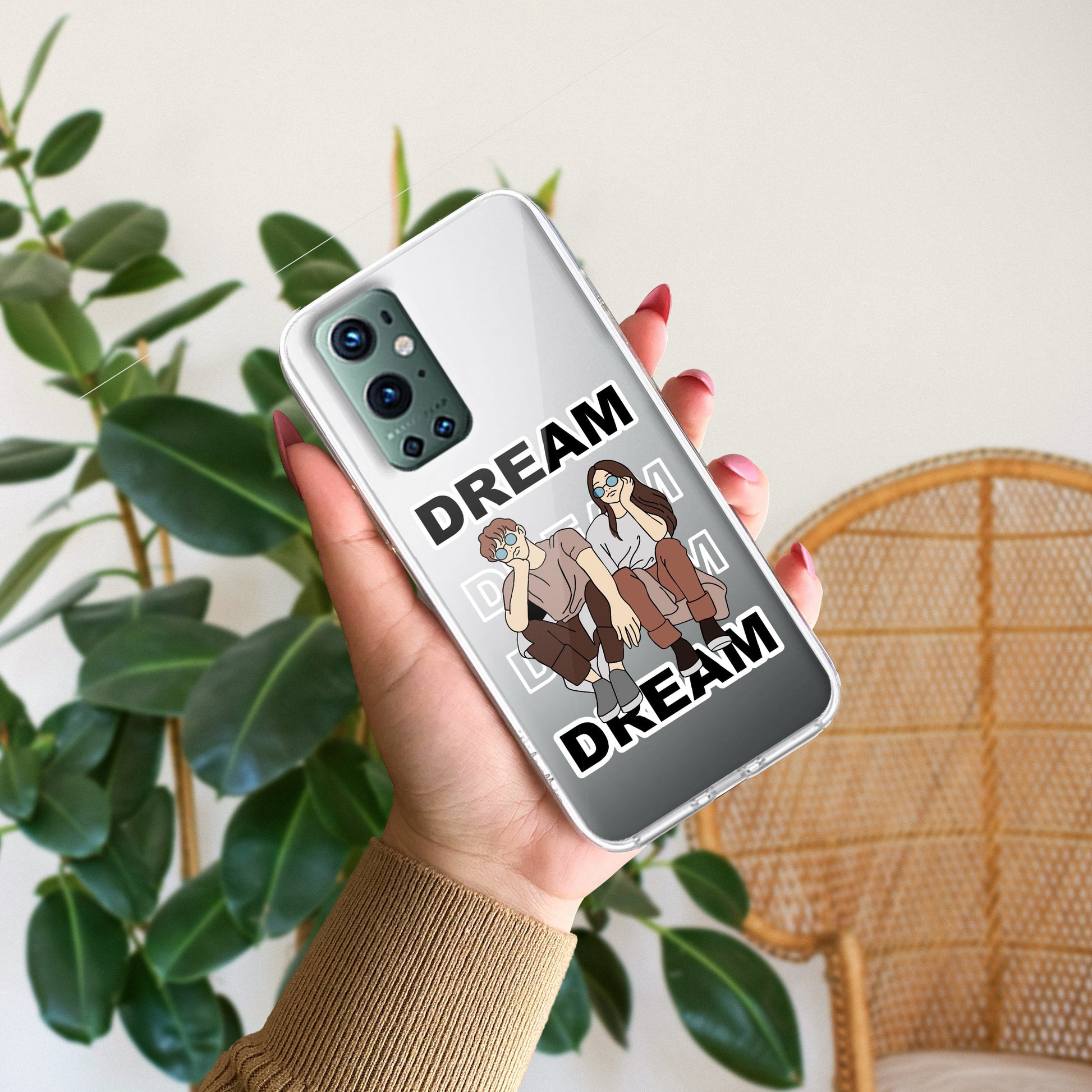 Couple Dream Customize Transparent Silicon Case For OnePlus ShopOnCliQ