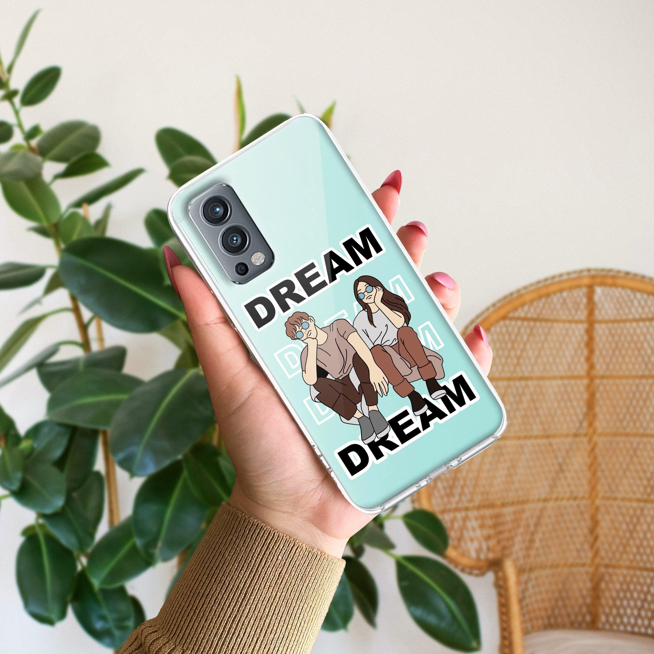 Couple Dream Transparent Silicon Case For OnePlus Nord 2 5G