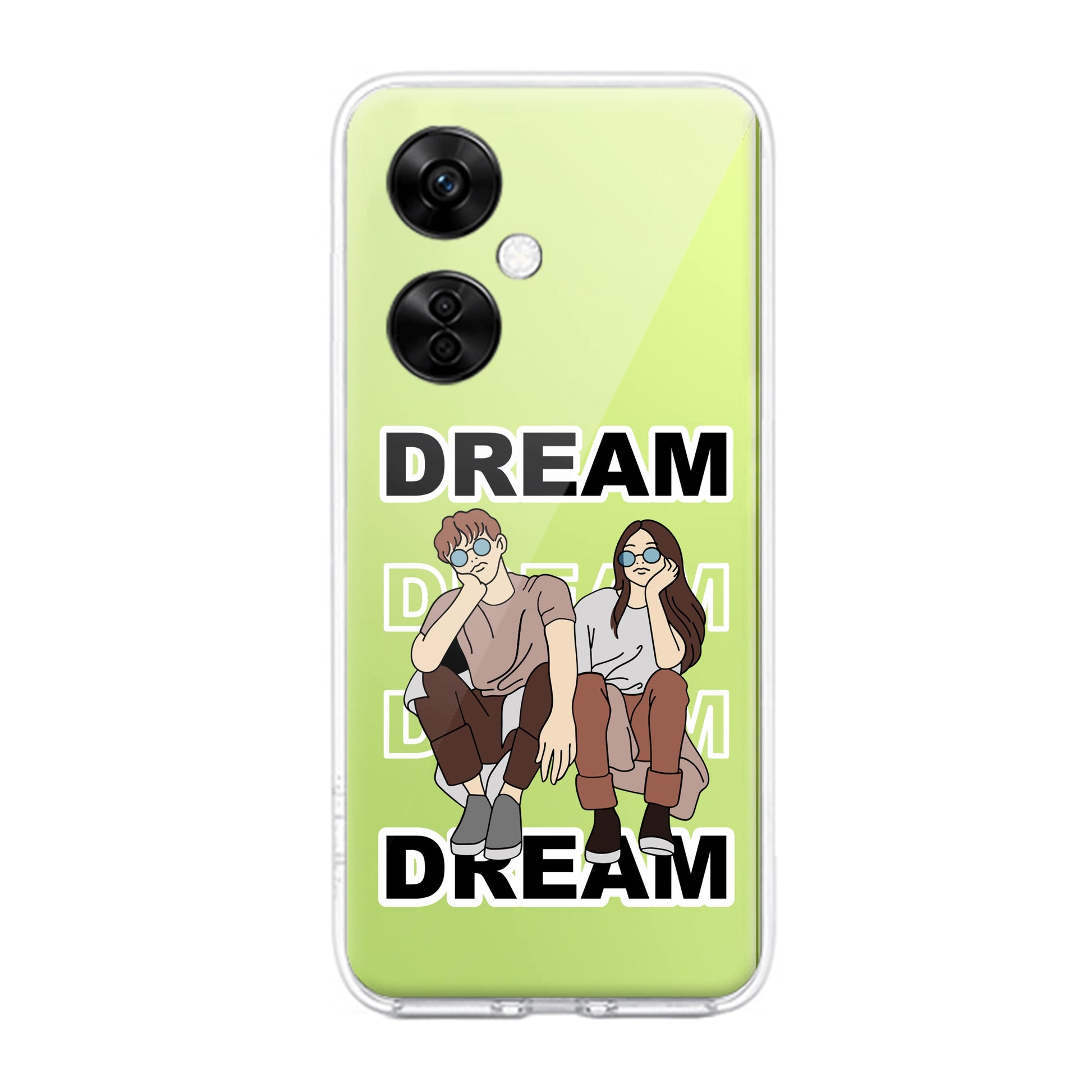 Couple Dream Customize Transparent Silicon Case For OnePlus ShopOnCliQ