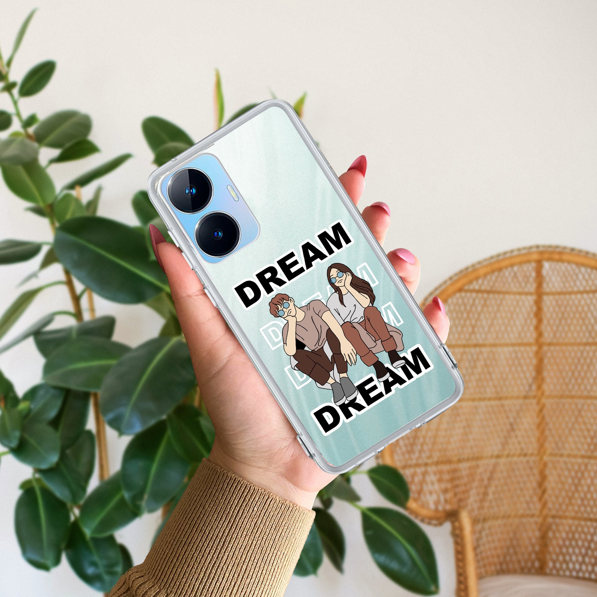 Couple Dream Customize Transparent Silicon Case For Realme/Narzo ShopOnCliQ