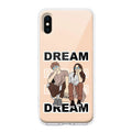 Couple Dream Transparent Silicon Case For iPhone X/Xs